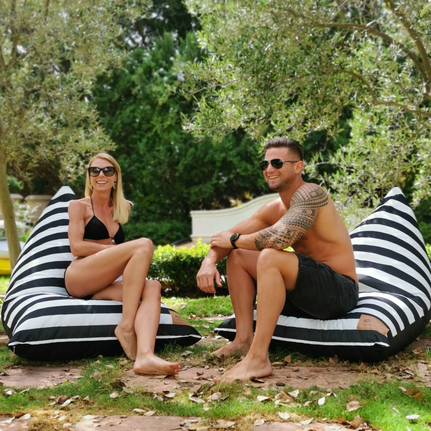Outdoor Teardrop Beanbags