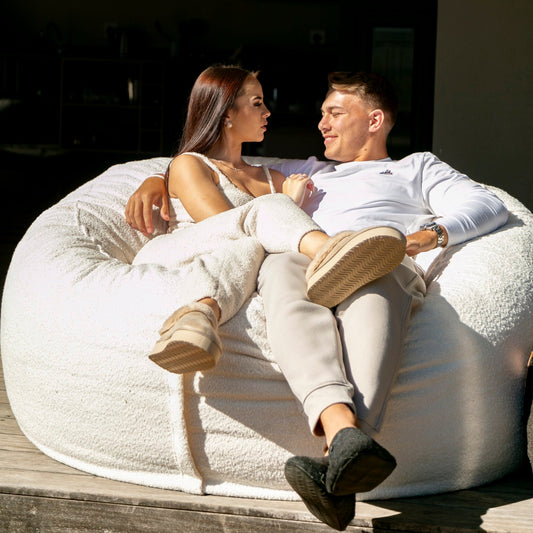 Boucle Beanbag Chair