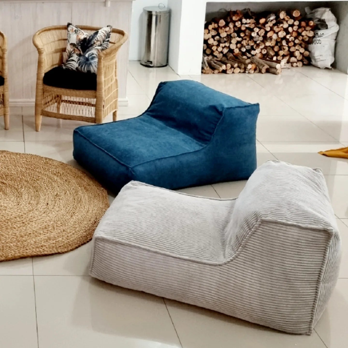Indoor Kiddie Beanbag Loungers - Covers