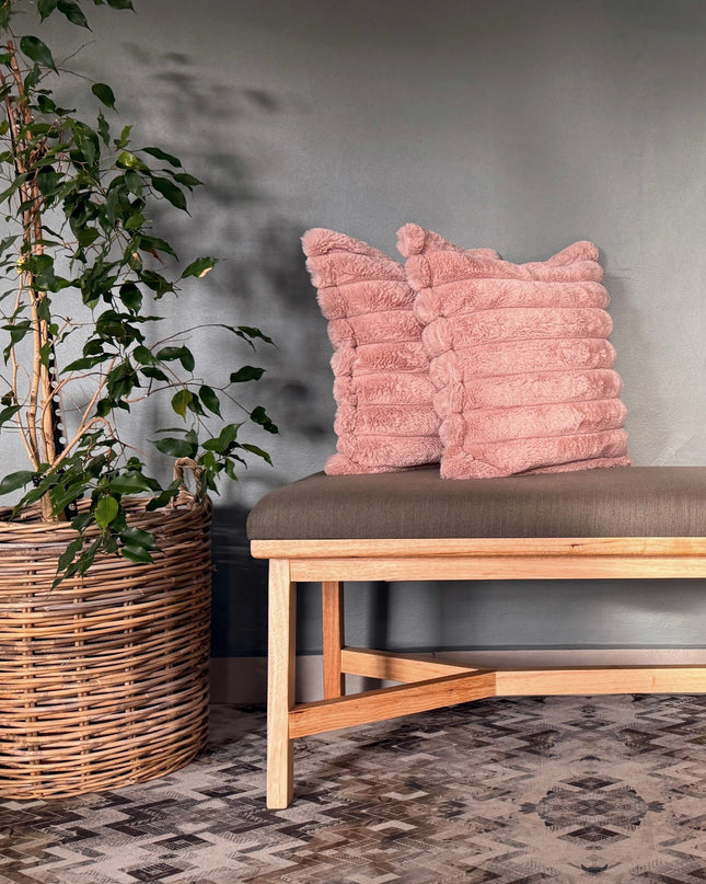 Faux Fur Cushion – Soft, Textured & Stylish