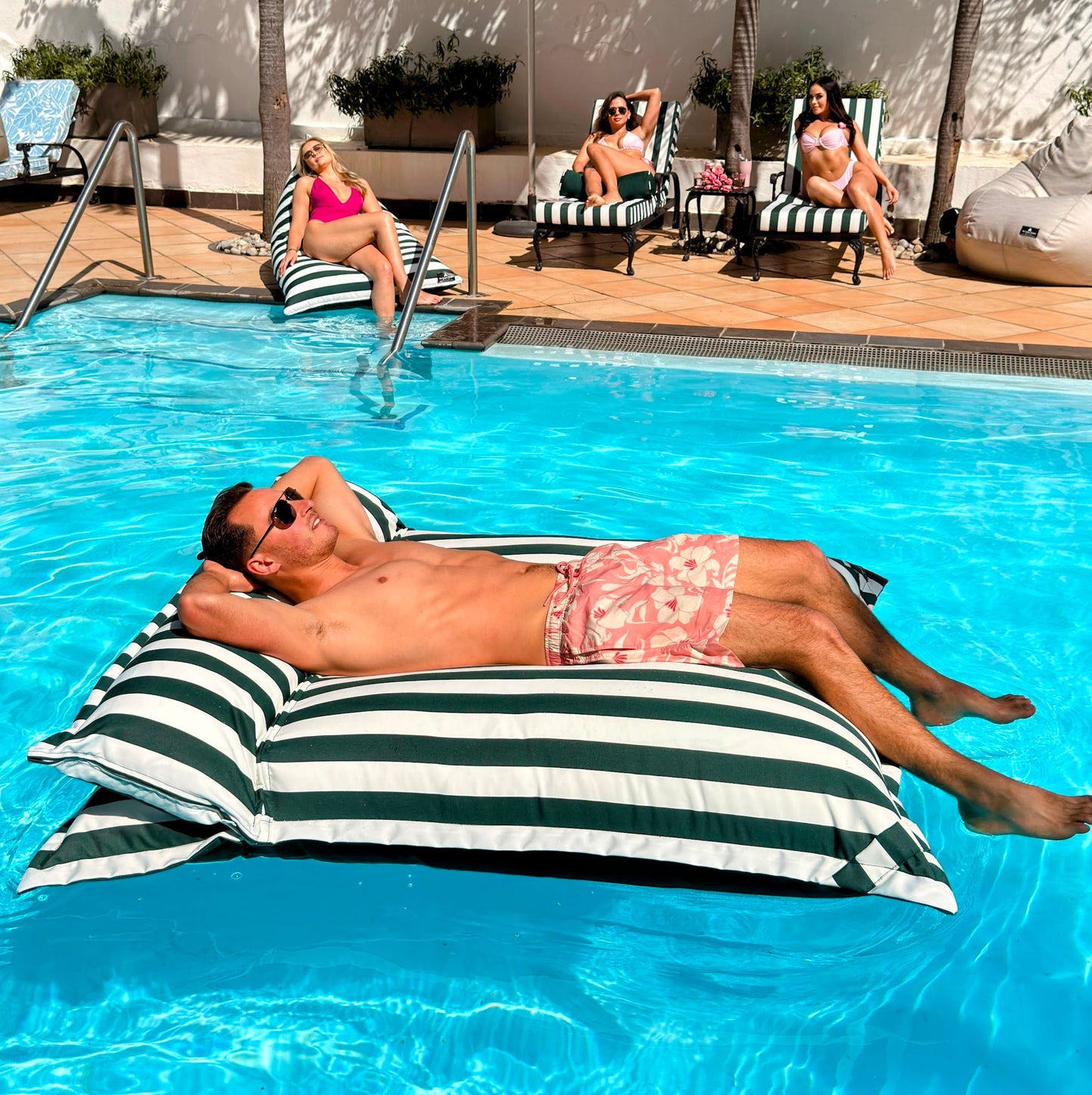 Aqua Loungers - with Cushion
