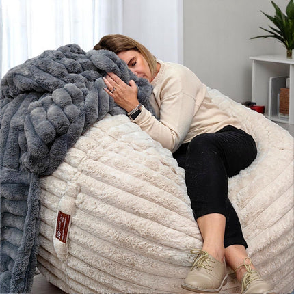 Winter Fur Beanbags