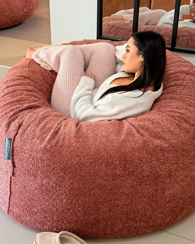 Boucle Beanbag Chair