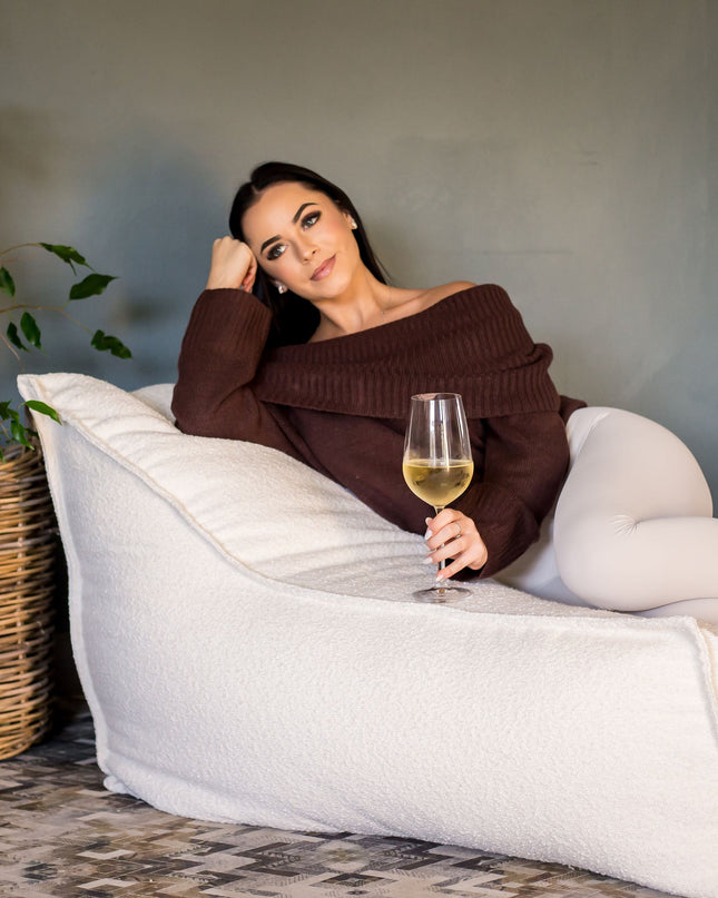 Bouclé Daybed Chair
