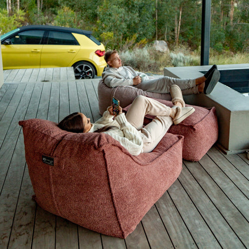 Bouclé Daybed Chair