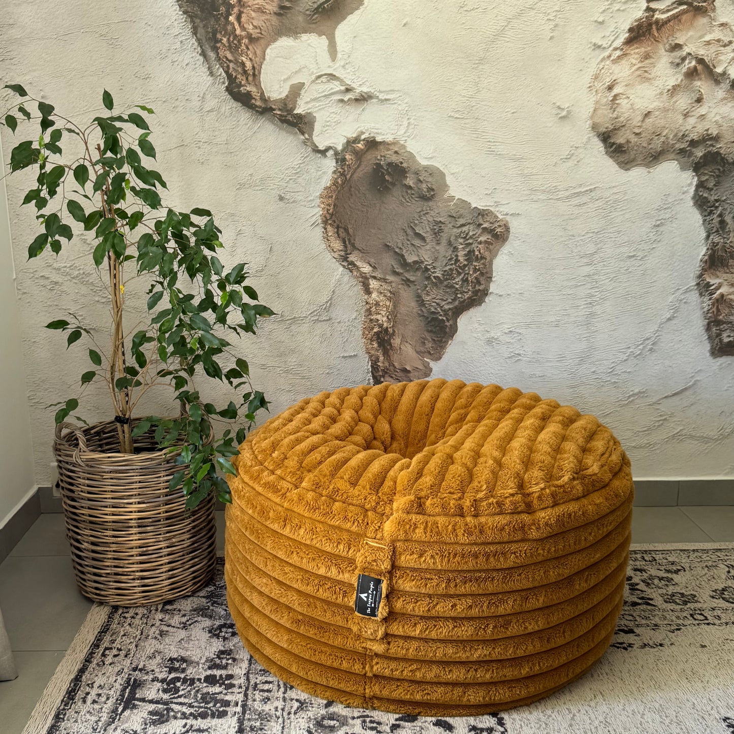 Winter Fur Beanbags