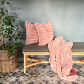 Faux Fur Throw & Cushion Combo – Luxury Home Comfort