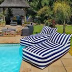 Cedarbrook Navy Stripes