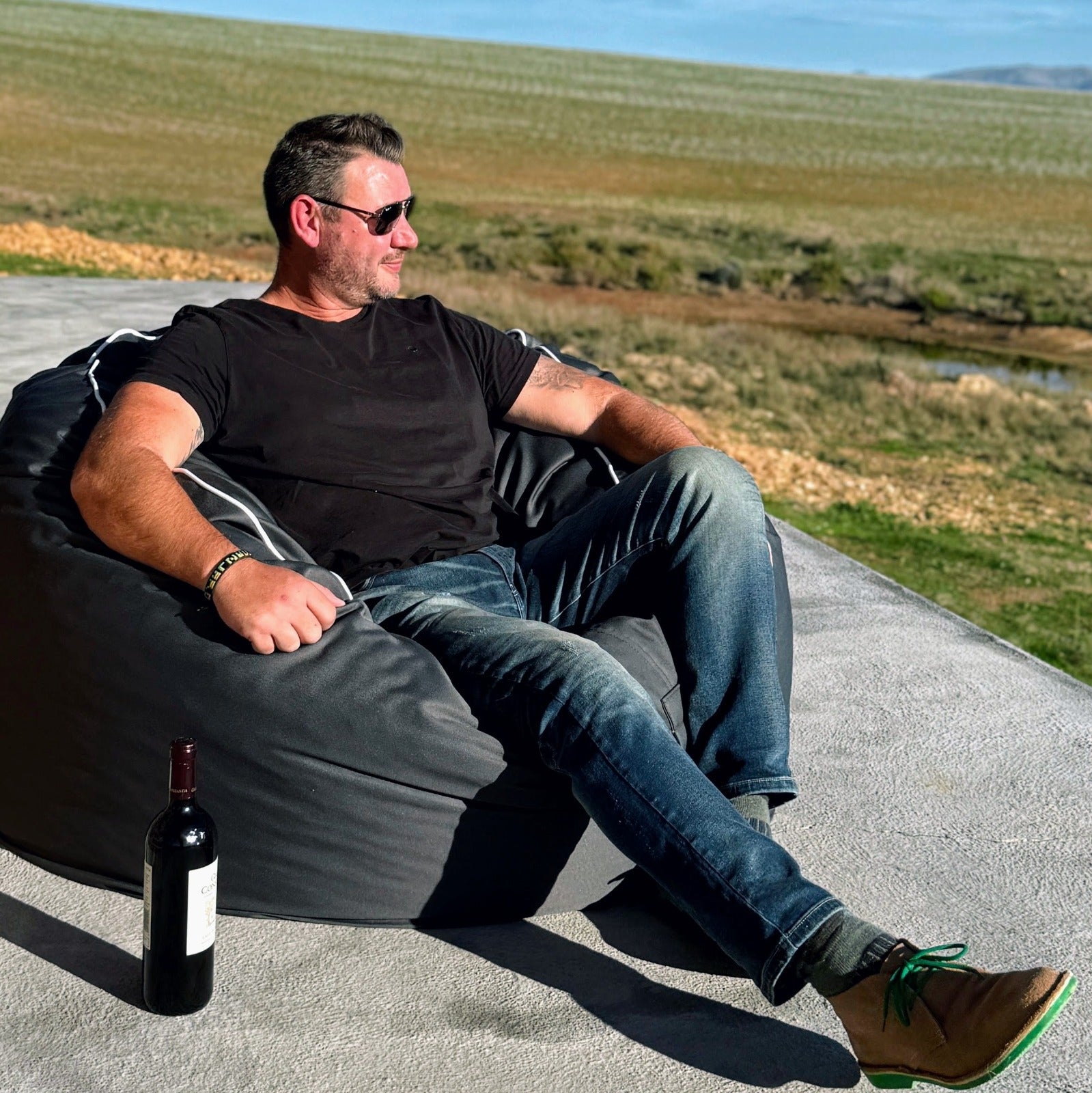 Bean bag lounger, bean bag chairs South Africa, bean bags Cape - Main Image