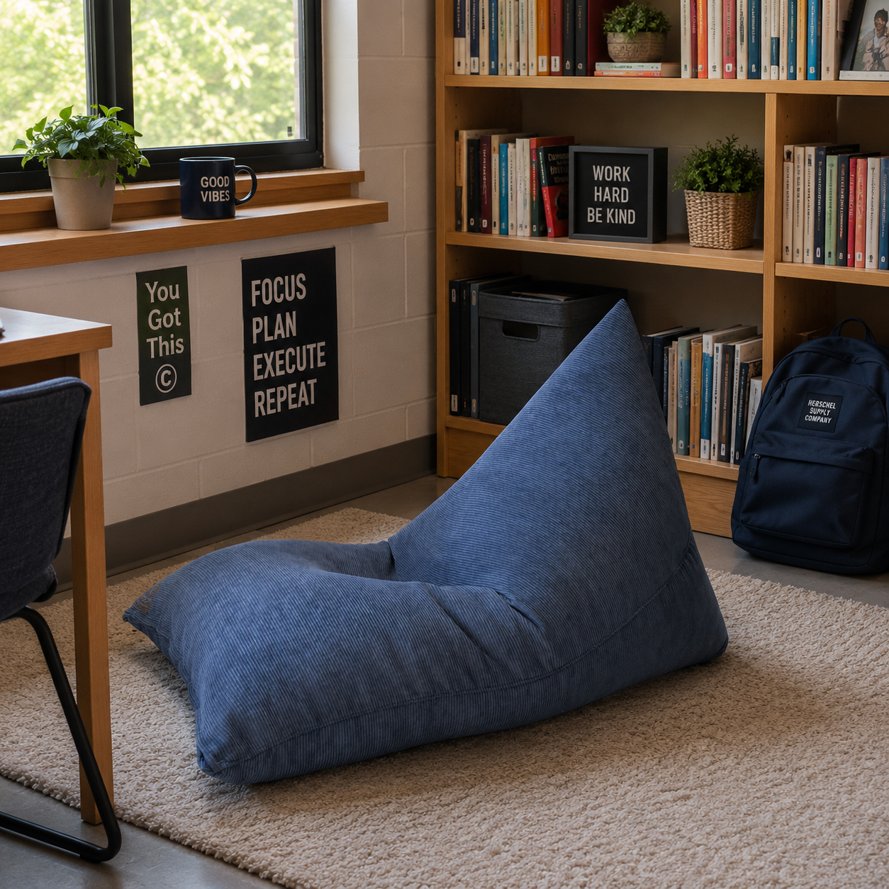 Indoor Teardrop Beanbags