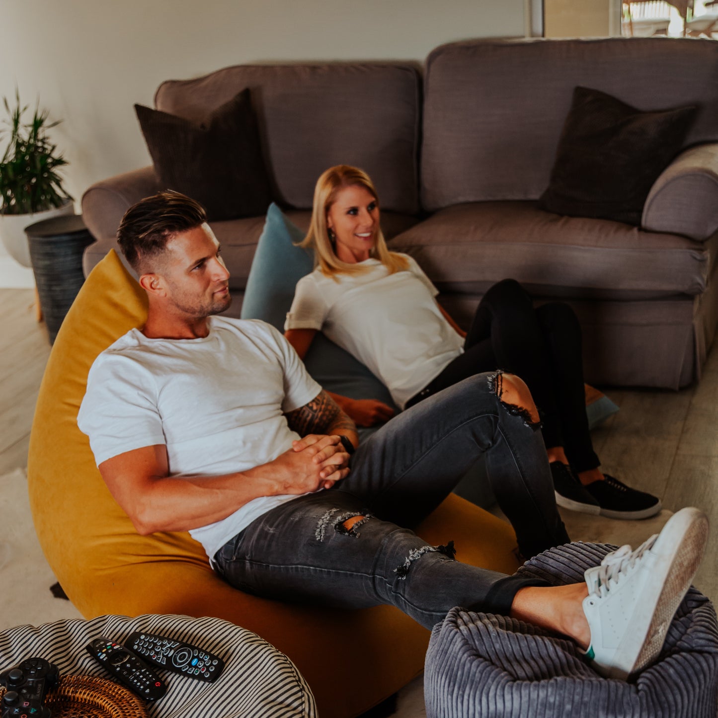 Teardrop Beanbags - Indoor